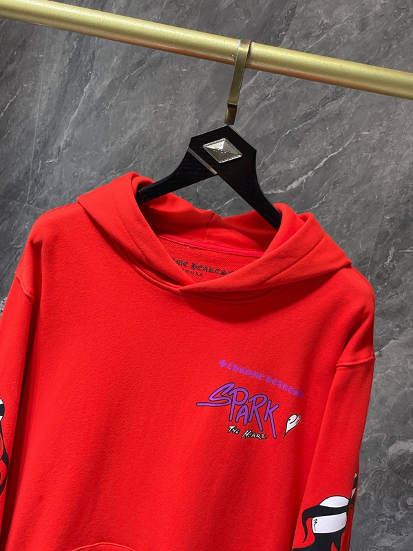 ブランドパーカー側面デザイン